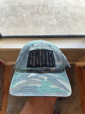 Goonin’ Gear “GOON” M81 Camo Yupoong Flexfit Hat (L/XL) – EUC